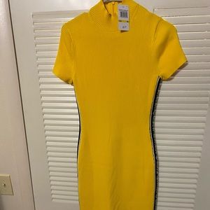 Michael Kors yellow dress medium